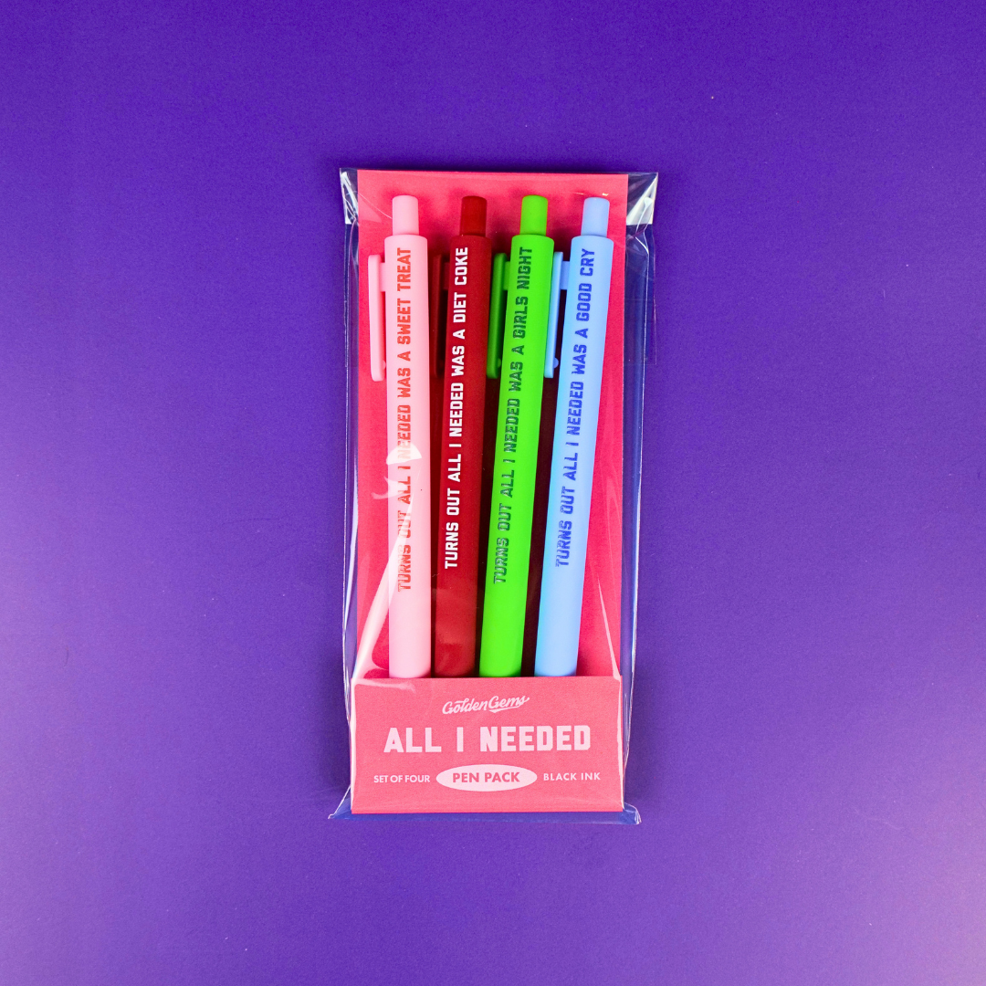 Turns Out All I Needed Was a Pen Pack – Golden Gems
