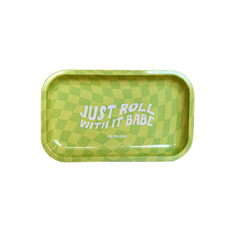 Just Roll with it Babe Medium Tray – Golden Gems