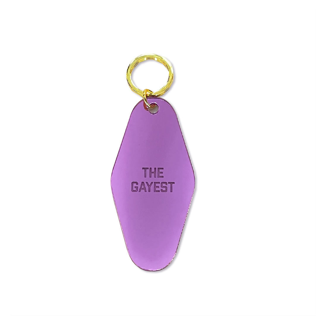 the-gayest-motel-keytag-golden-gems