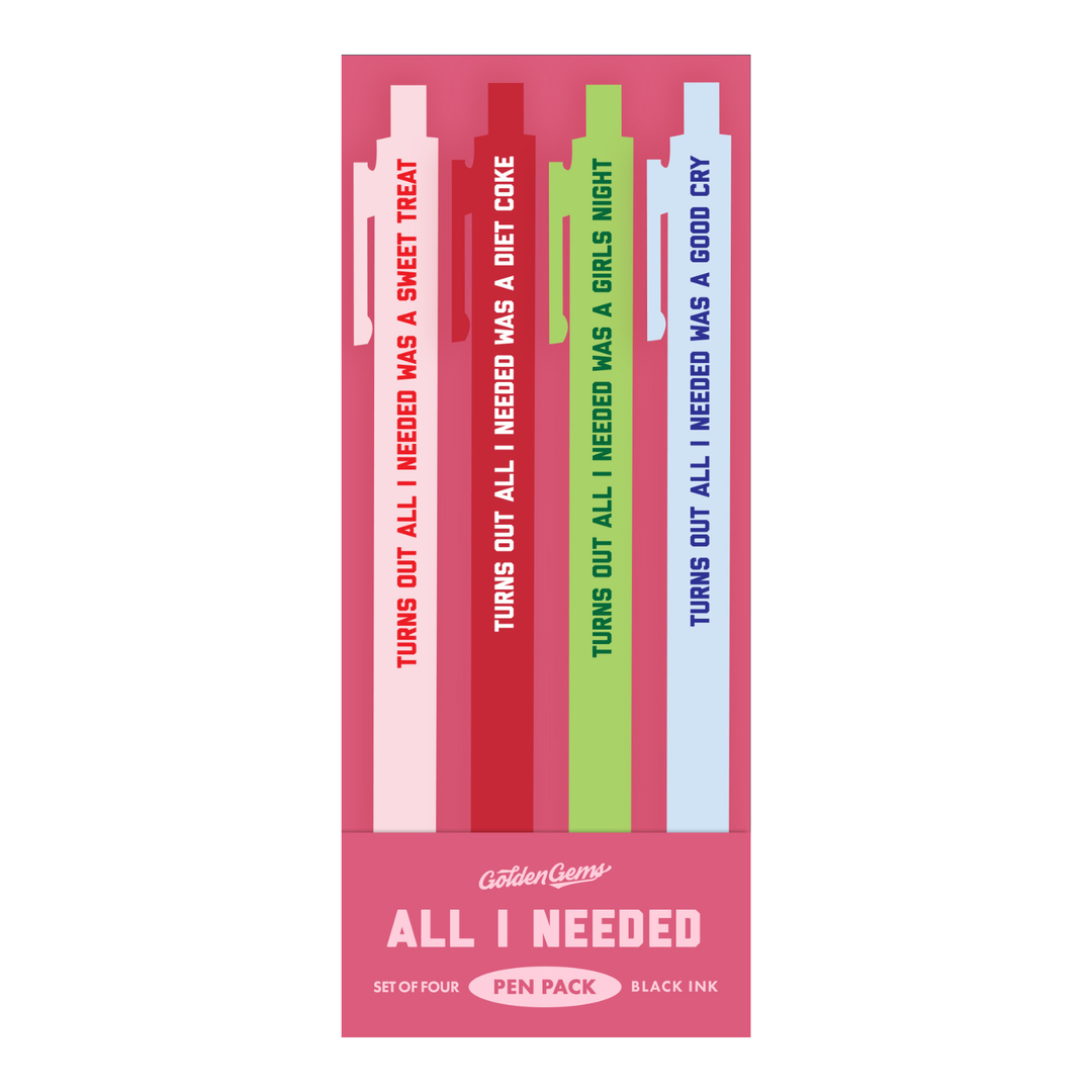 Turns Out All I Needed Was a Pen Pack – Golden Gems