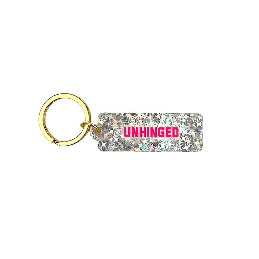 Unhinged Rectangle Keytag – Golden Gems
