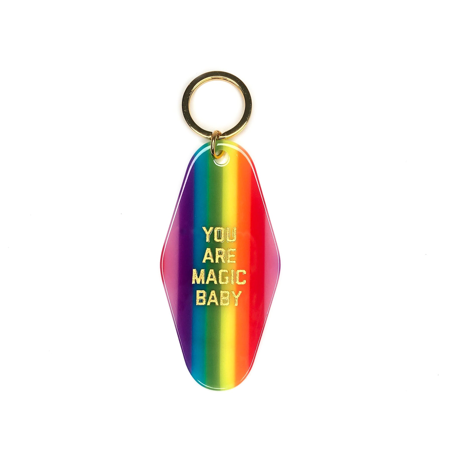 Boho Rainbow Clip Keychain – Dennett Designs