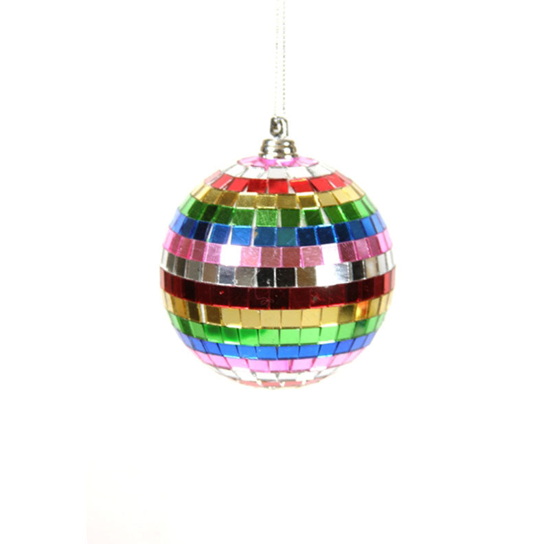 Rainbow Disco Ball Ornament – Golden Gems